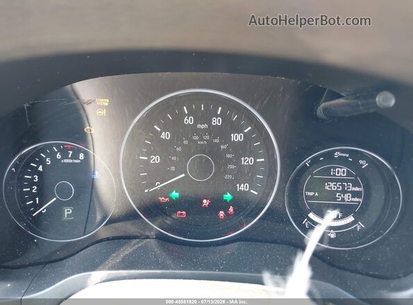3CZRU6H50HM704491 2017 HONDA HR-V Серый Вид задних сидений