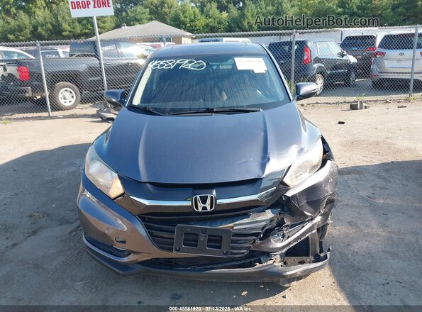3CZRU6H50HM704491 2017 HONDA HR-V Серый Вид щитка приборов