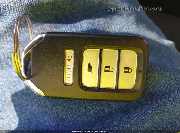3CZRU6H50HM704491 2017 HONDA HR-V Серый Вид панели приборов