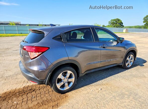 3CZRU6H50HM723865 2017 HONDA HR-V Gray Հետևի աջ