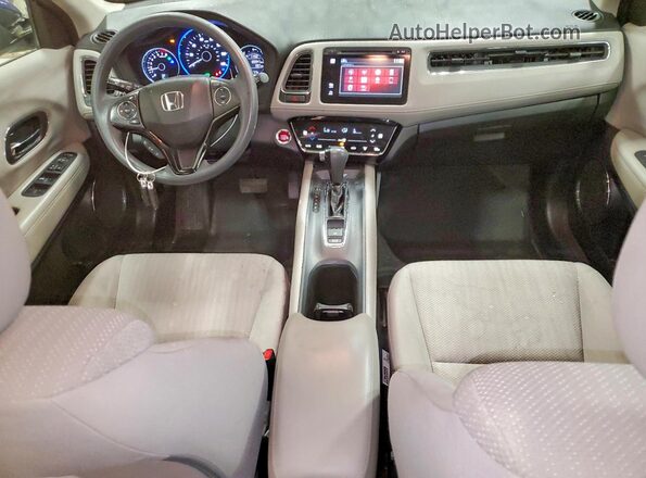3CZRU6H50HM731643 2017 HONDA HR-V Blue Widok deski rozdzielczej
