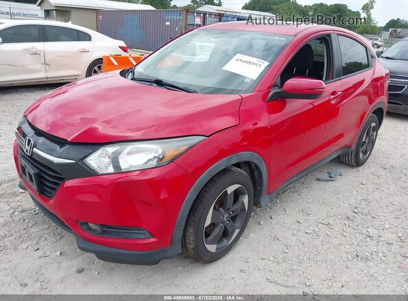 3CZRU6H50JG707251 2018 HONDA HR-V Red Vista tres cuartos delantera izquierda
