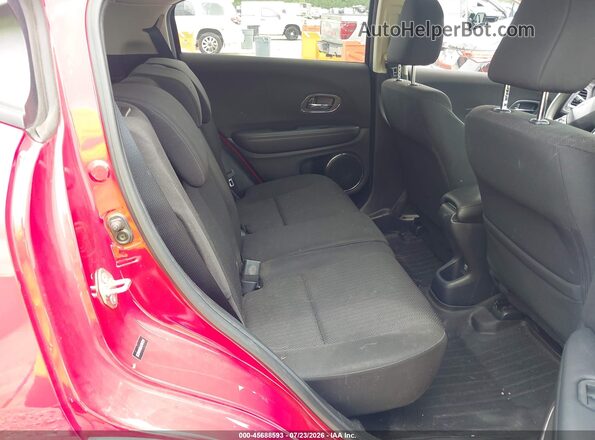 3CZRU6H50JG707251 2018 HONDA HR-V Red Vista de la etiqueta del VIN