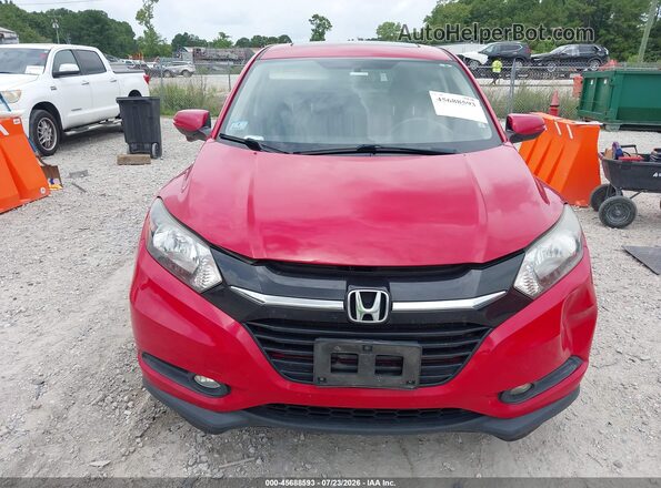 3CZRU6H50JG707251 2018 HONDA HR-V Red Vista del cuadro de instrumentos