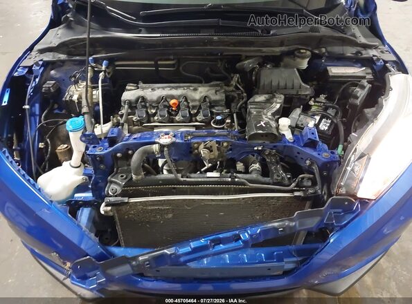 3CZRU6H50JG716662 2018 HONDA HR-V Blue Widok z tyłu