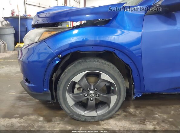 3CZRU6H50JG716662 2018 HONDA HR-V Blue 