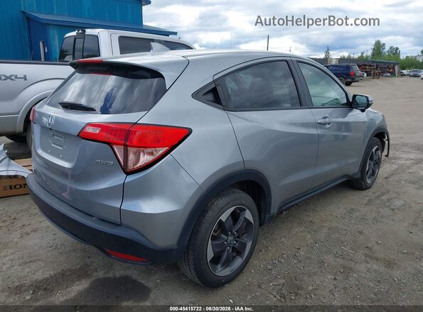 3CZRU6H50JG719951 2018 HONDA HR-V Silver Задня права чверть