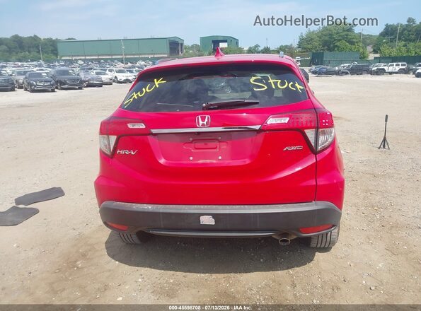 3CZRU6H50KM706961 2019 HONDA HR-V Red 