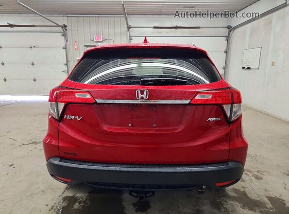 3CZRU6H50LM720439 2020 HONDA HR-V Red Հետևի տեսք