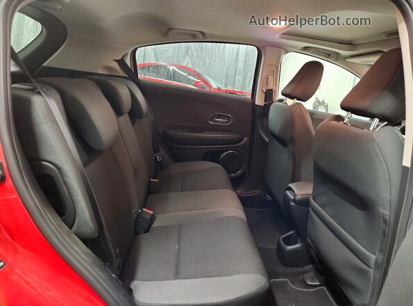 3CZRU6H50LM720439 2020 HONDA HR-V Red Հետևի նստատեղերի տեսք
