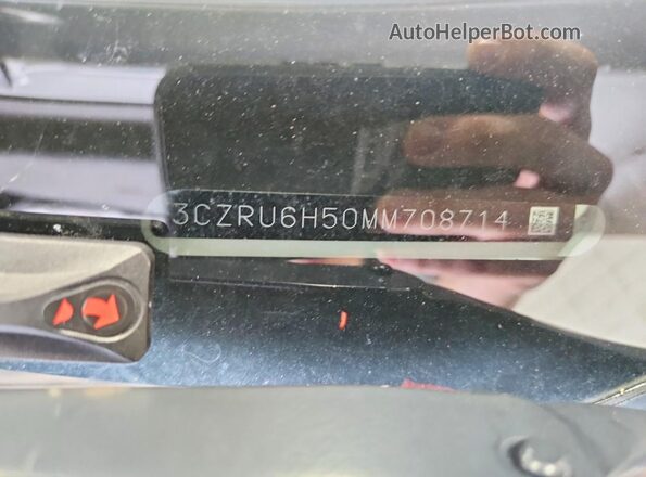 3CZRU6H50MM708714 2021 HONDA HR-V White Панорамний вид салону 360°