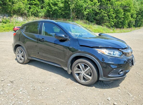 3CZRU6H50MM709149 2021 HONDA HR-V Black Առջևի աջ