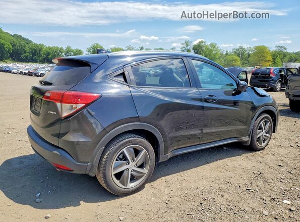 3CZRU6H50MM709149 2021 HONDA HR-V Black Հետևի աջ