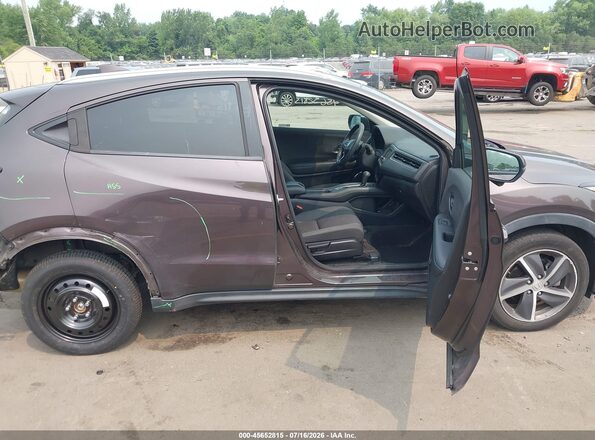 3CZRU6H50MM716084 2021 HONDA HR-V Purple Սալոնի դիմացի տեսք
