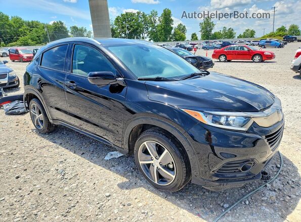 3CZRU6H50NM721092 2022 HONDA HR-V Black Delantero derecho