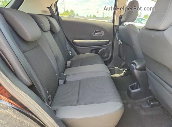 3CZRU6H50NM721092 2022 HONDA HR-V Black Vista interior trasera