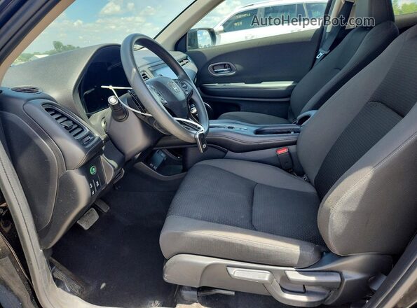 3CZRU6H50NM721092 2022 HONDA HR-V Black Vista interior delantera