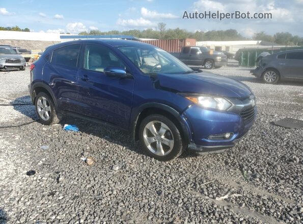 3CZRU6H51GM732380 2016 HONDA HR-V Blue Delantero derecho