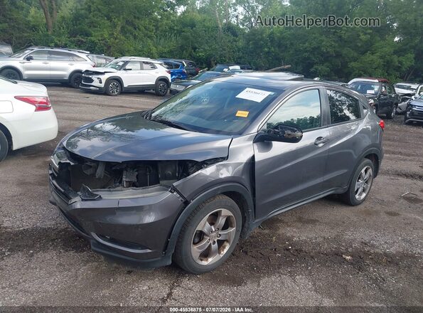 3CZRU6H51HG701937 2017 HONDA HR-V Gray Przód lewy