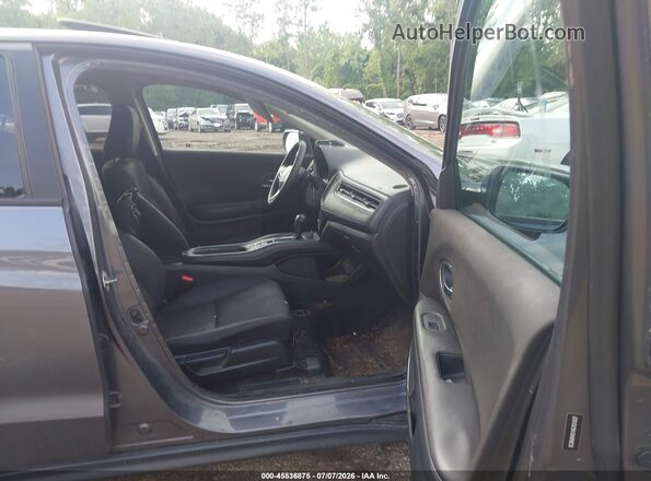 3CZRU6H51HG701937 2017 HONDA HR-V Gray Widok wnętrza z przodu