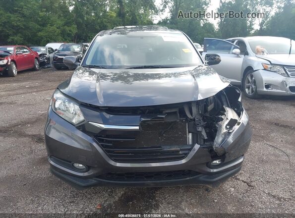 3CZRU6H51HG701937 2017 HONDA HR-V Gray Widok zestawu wskaźników