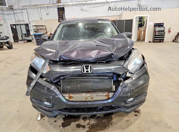 3CZRU6H51HM708940 2017 HONDA HR-V Black წინა ხედი