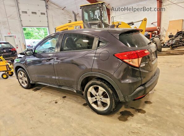 3CZRU6H51HM708940 2017 HONDA HR-V Black უკანა მარცხენა