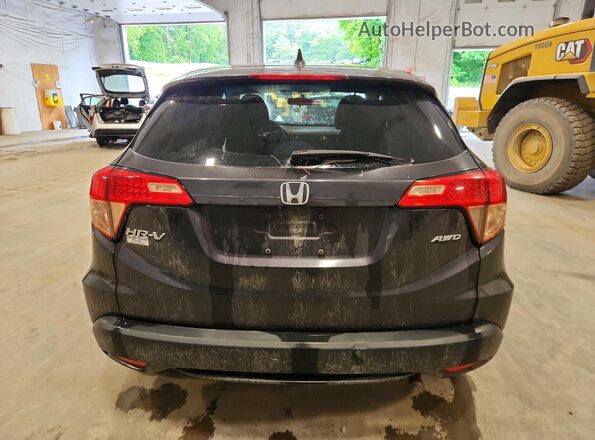 3CZRU6H51HM708940 2017 HONDA HR-V Black უკანა ხედი