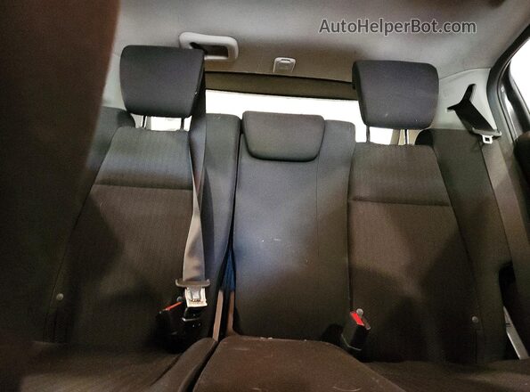 3CZRU6H51HM708940 2017 HONDA HR-V Black უკანა სავარძლების ხედი