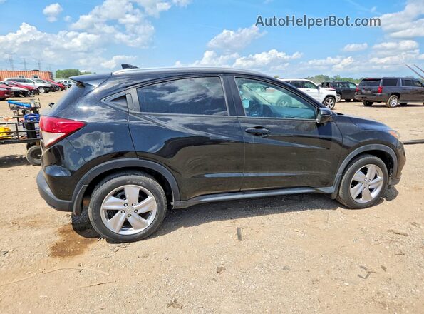 3CZRU6H51LM721020 2020 HONDA HR-V Черный Задняя правая четверть