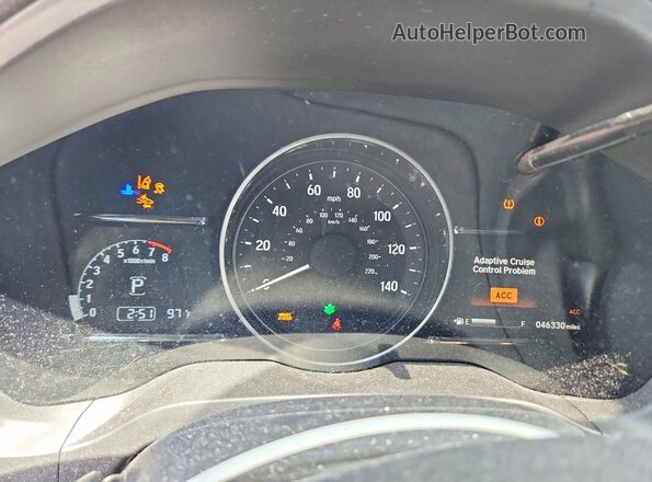 3CZRU6H51LM721020 2020 HONDA HR-V Черный Вид щитка приборов
