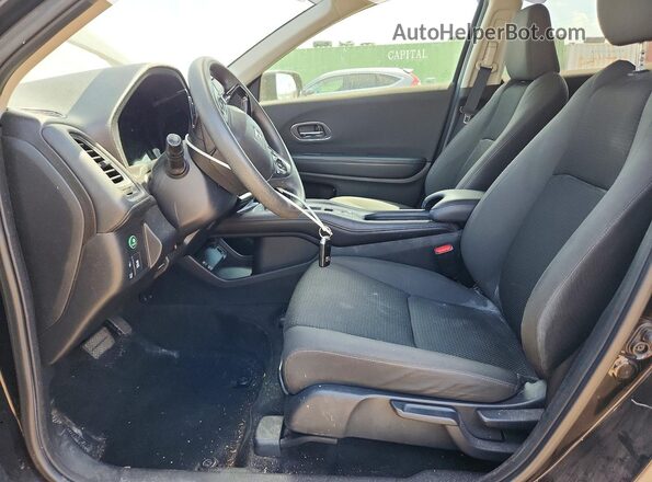 3CZRU6H51LM721020 2020 HONDA HR-V Черный Вид салона спереди