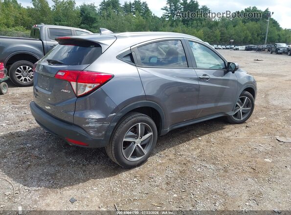 3CZRU6H51MM712836 2021 HONDA HR-V Серый Задняя правая четверть