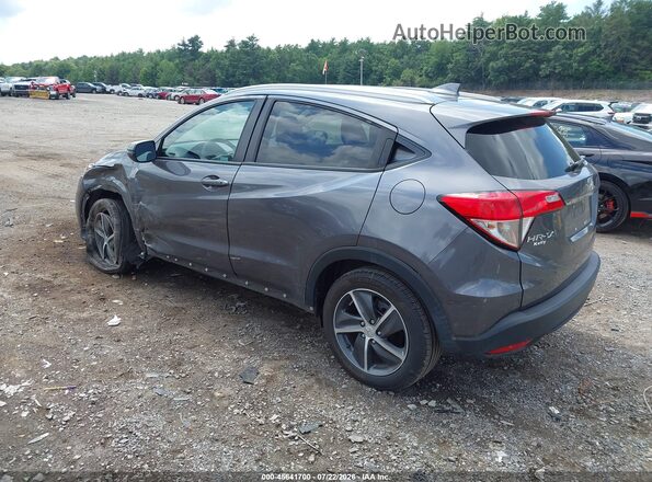 3CZRU6H51MM712836 2021 HONDA HR-V Серый Задняя левая четверть