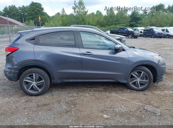 3CZRU6H51MM712836 2021 HONDA HR-V Серый Панорамный вид салона 360°