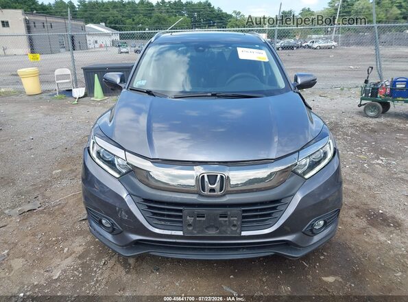 3CZRU6H51MM712836 2021 HONDA HR-V Серый Вид задней части салона