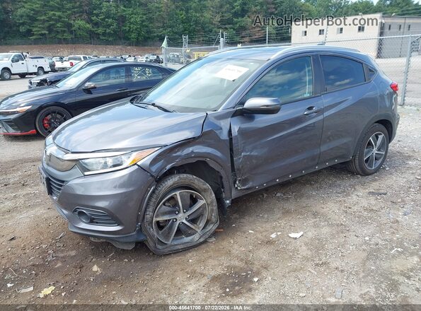 3CZRU6H51MM712836 2021 HONDA HR-V Серый Передняя левая четверть