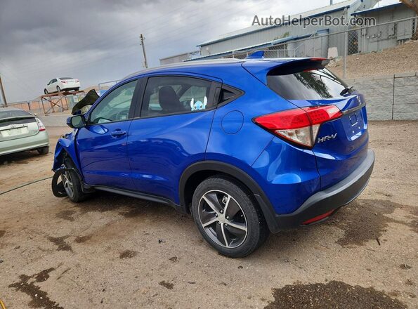 3CZRU6H51NM701014 2022 HONDA HR-V Синий Задняя левая четверть