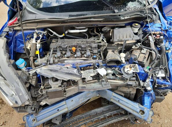 3CZRU6H51NM701014 2022 HONDA HR-V Синий Вид задней части салона