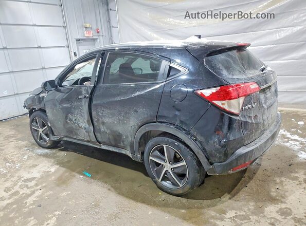 3CZRU6H51NM753839 2022 HONDA HR-V Black Trasero izquierdo