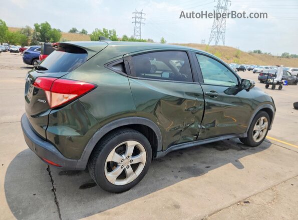 3CZRU6H52GM756154 2016 HONDA HR-V Green Задня права чверть