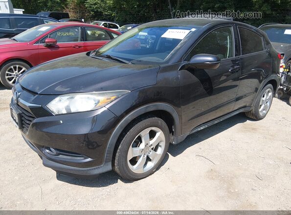 3CZRU6H52HM706145 2017 HONDA HR-V Dark Brown წინა მარცხენა ხედი სამი მეოთხედიდან