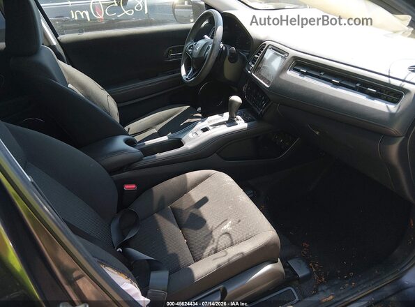3CZRU6H52HM706145 2017 HONDA HR-V Dark Brown წინა სალონის ხედი