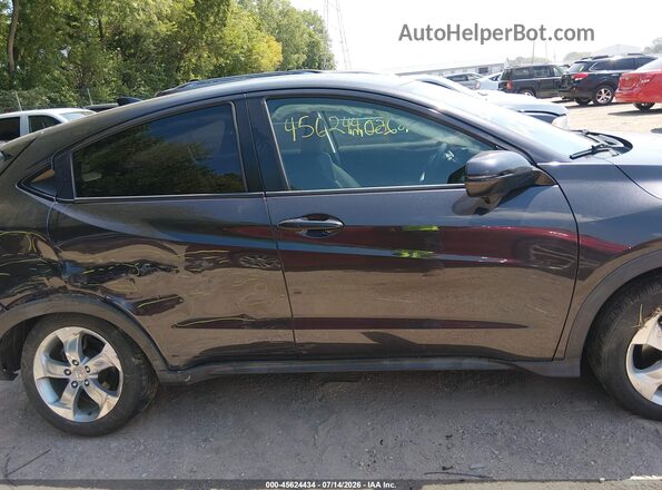 3CZRU6H52HM706145 2017 HONDA HR-V Dark Brown სალონის 360-გრადუსიანი ხედი