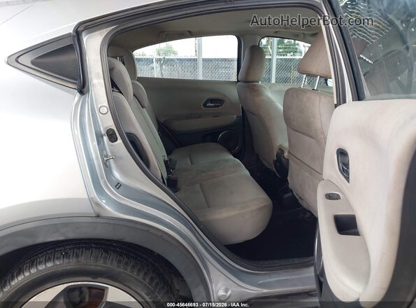3CZRU6H52JG706814 2018 HONDA HR-V Серебряный Вид наклейки с VIN-кодом