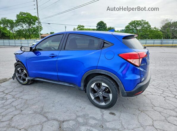 3CZRU6H52JG711317 2018 HONDA HR-V Blue უკანა მარცხენა