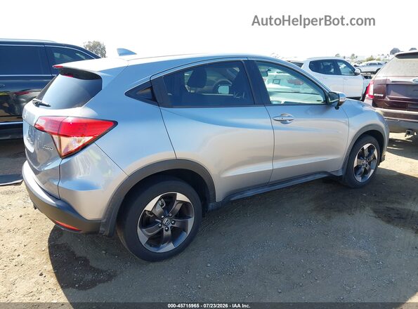 3CZRU6H52JG729557 2018 HONDA HR-V Серый Задняя правая четверть