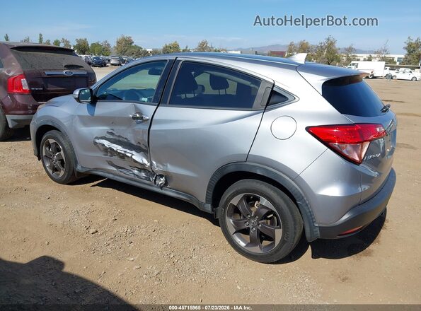 3CZRU6H52JG729557 2018 HONDA HR-V Серый Задняя левая четверть