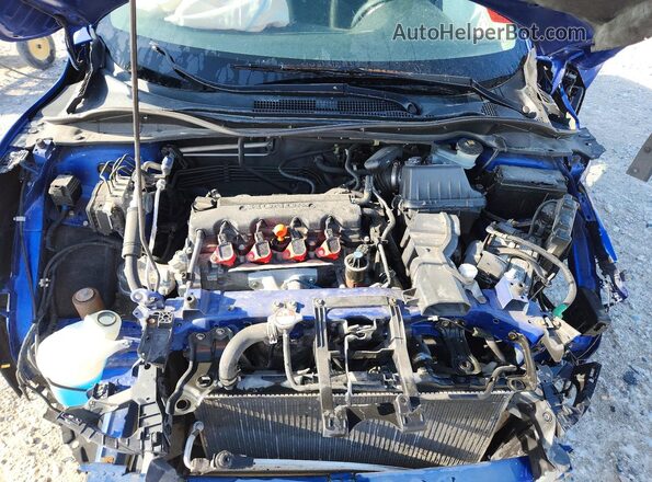 3CZRU6H52JM701419 2018 HONDA HR-V Blue Вид підкапотного простору