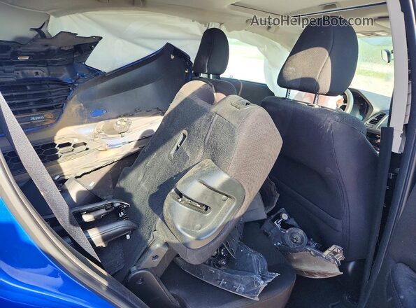 3CZRU6H52JM701419 2018 HONDA HR-V Blue Вид задньої частини салону